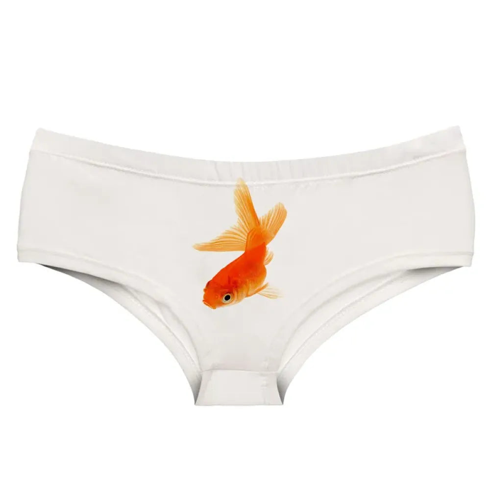 DeanFire Super Soft 3D Panties Underwear Women GOLDFISH